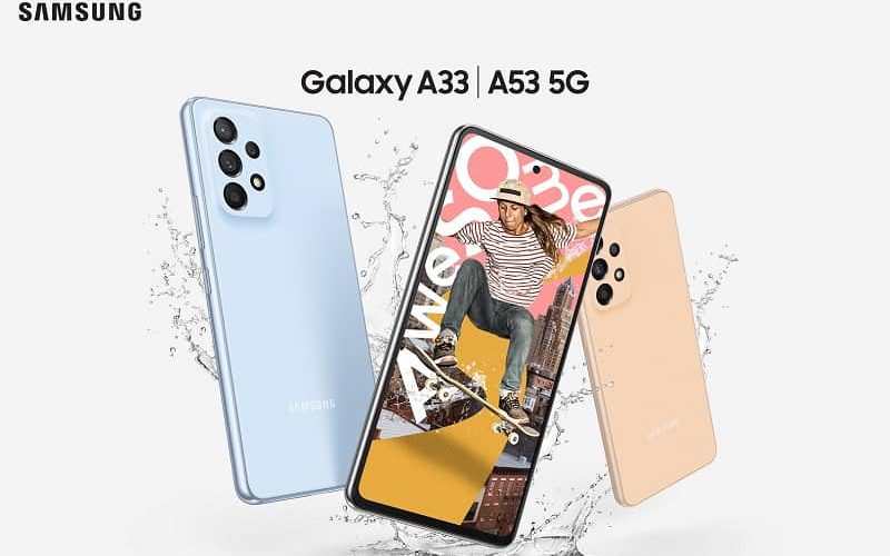 SAMSUNG Galaxy A33 A53 5G，最快4月1日上市!