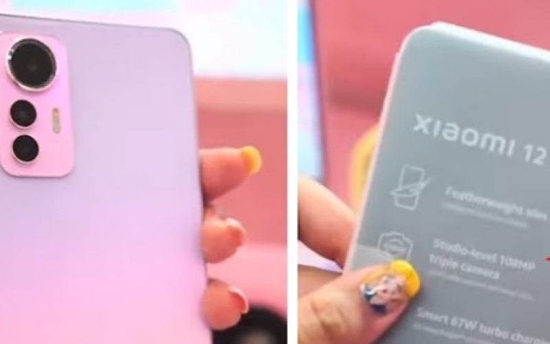 搭載億像鏡頭及AMOLED屏幕，Xiaomi 12 Lite 實機曝光!