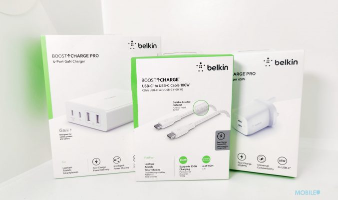 有GaN 充電器、 100W USB-C 線，Belkin 為新 MacBook 推出新配件!