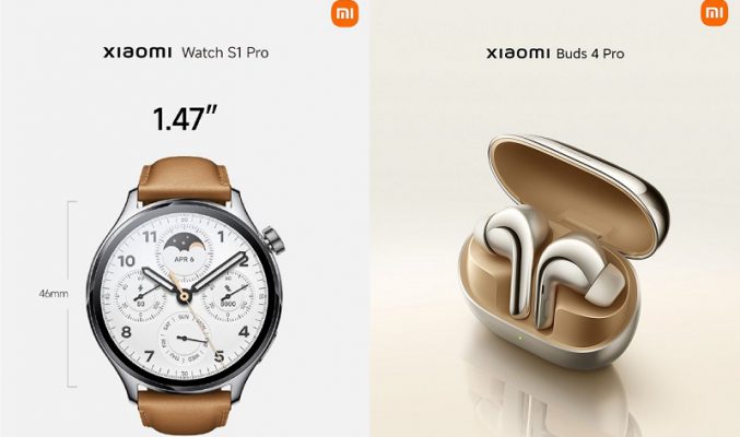 小米手錶S1 Pro 及無線耳機 BUDS 4 PRO 正式發表!