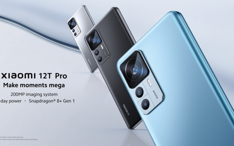 搭載2億像素及8+ Gen 1， Xiaomi 12T Pro 港行叫價$4,799!