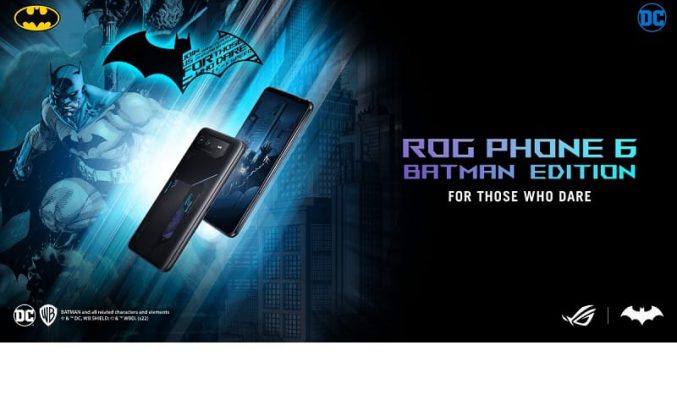 開價$9,398， ROG Phone 6 Batman Edition 即日抵港!