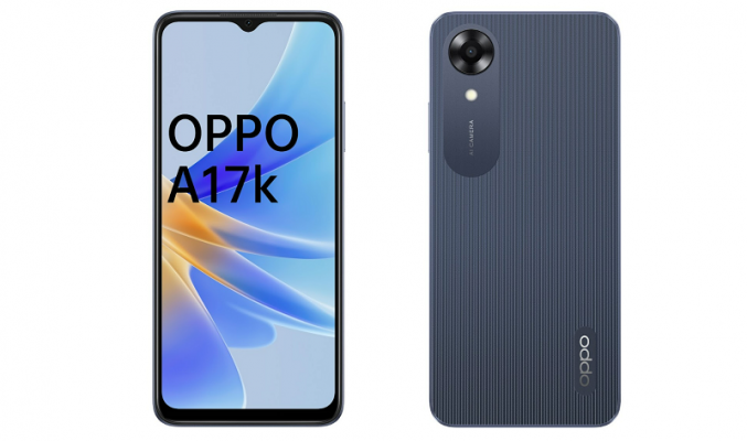 OPPO 靚仔入門機A17k 開價$899!