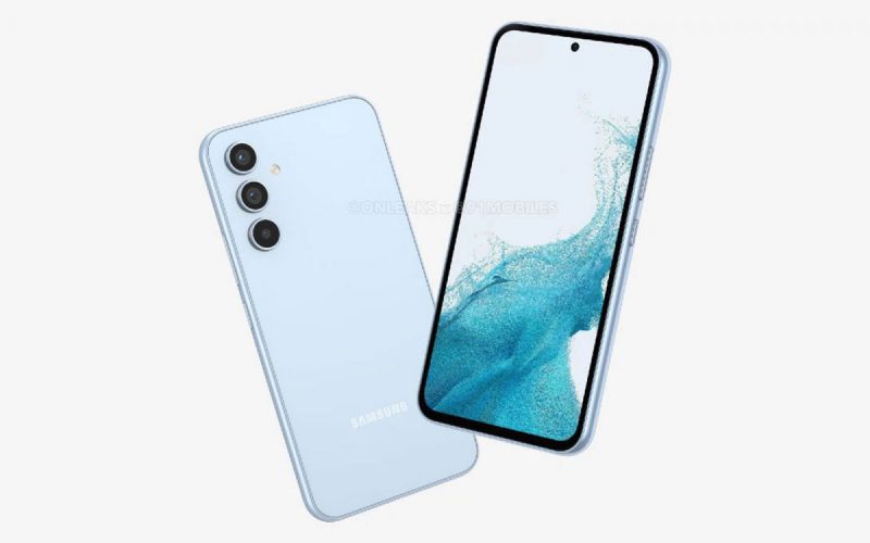 無模組直排三鏡、中置開孔屏設計，Galaxy A54 5G 渲染圖流出