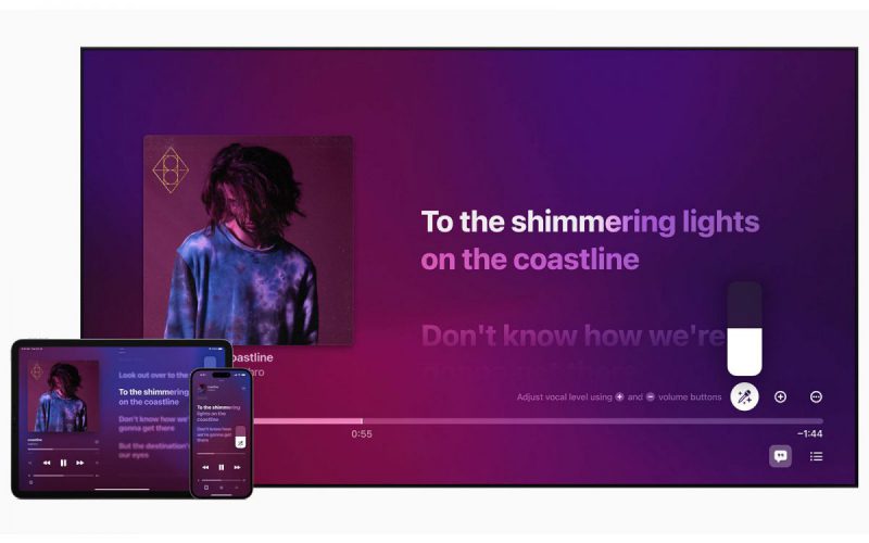 拎起 iPhone 即變 K 房！Apple Music 即唱功能月內實裝