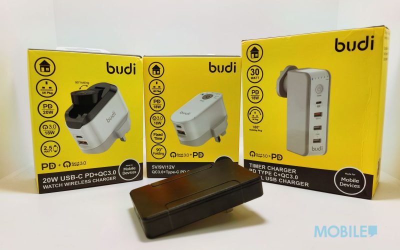 有時間制的充電器! budi Home charger系列到港