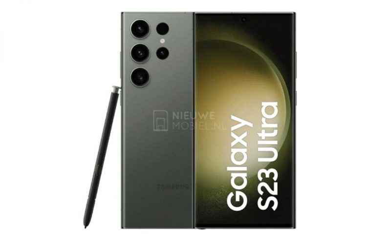 四色款 Galaxy S23 Ultra 渲染圖曝光！鏡頭佔比更大、展示多角度外觀