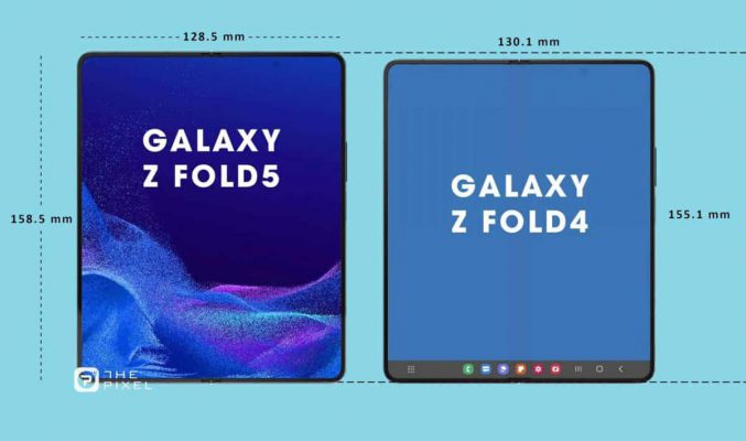 變完矮又變番高 ? Galaxy Z Fold5 機身尺寸參數首曝