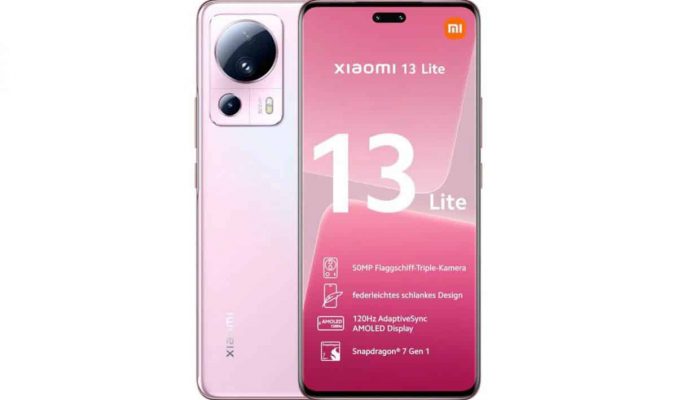 海外搶閘偷跑 ? 賣 499 歐元起 Xiaomi 13 Lite 網店現身