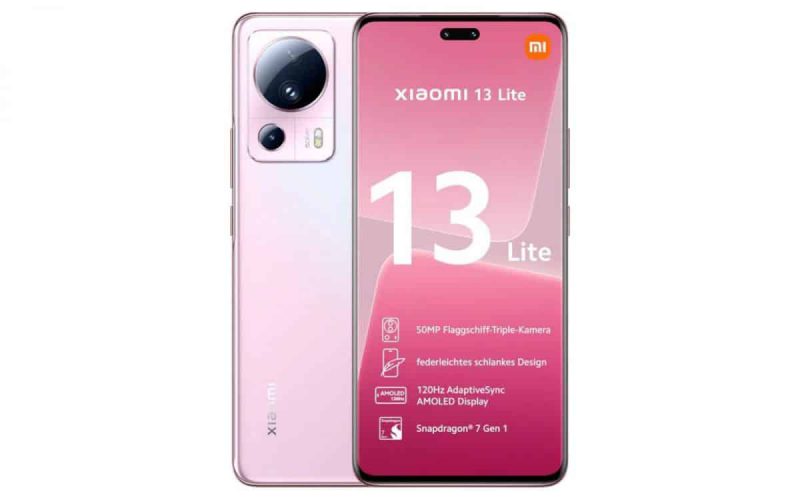 海外搶閘偷跑 ? 賣 499 歐元起 Xiaomi 13 Lite 網店現身