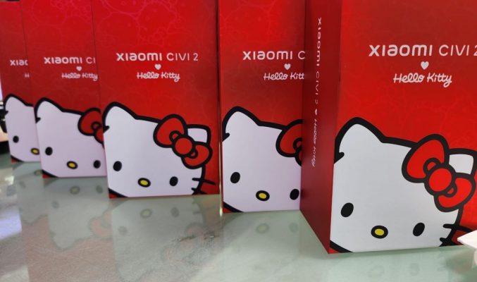 【水貨行情】Xiaomi Civi 2 Hello Kitty 限定版開價四千有找!