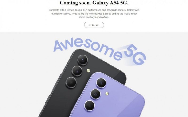 三星海外 16／3 有機出！傳推 Galaxy A34 5G／A54 5G