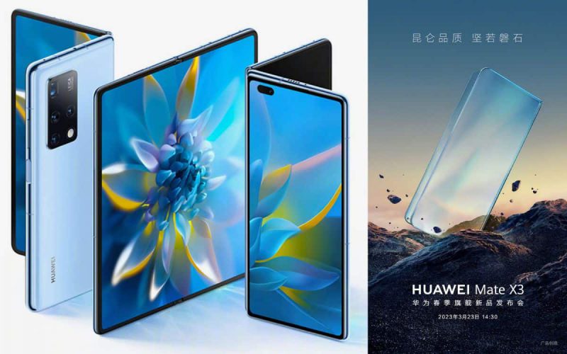 2K 解像 120Hz 摺屏、仲有潛望長焦鏡！HUAWEI Mate X3 功能搶先曝光