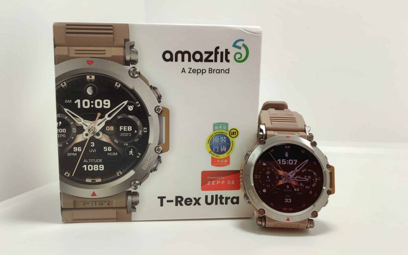 上山下海都得，AMAZFIT T-Rex Ultra 智能手錶測評!