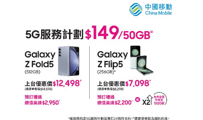 買256GB變512GB版，CMHK 推Galaxy Z系列優惠！