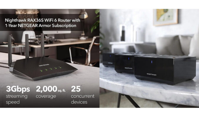 Netgear Nighthawk RAX36S、MK72S、MK73S 登場計落只賣 HK$500 起，超平 WiFi 6 Router 之選！