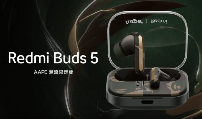 抵玩 Redmi Buds 5 真無線耳機 AAPE 潮流限定版，國行 299 人民幣有交易！