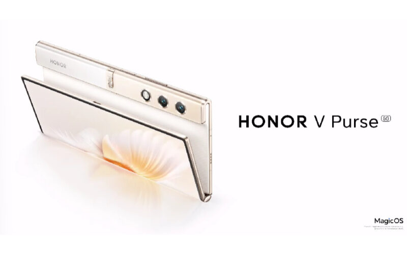 改用外折設計及9mm厚度，HONOR V Purse概念機亮相！