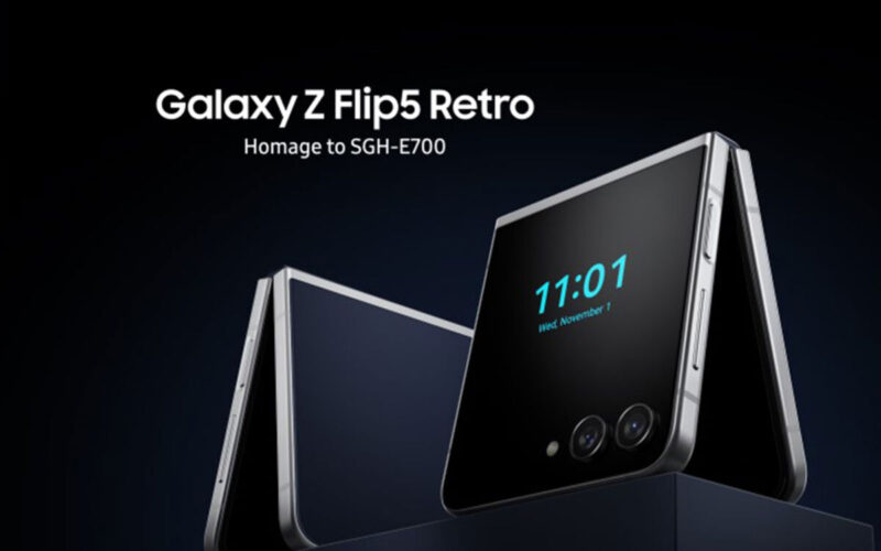 致敬自家經典摺機！Galaxy Z Flip5 Retro 正式發佈