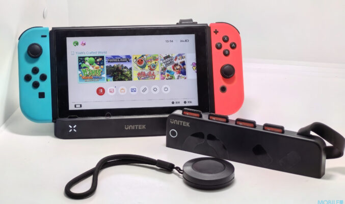 一鍵轉GAME夠方便，UNITEK Nintendo Switch專用基座加讀卡器試玩！