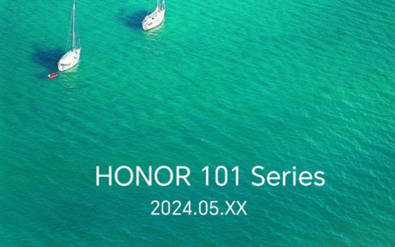 HONOR 全新手機”101″，將於5月發表!