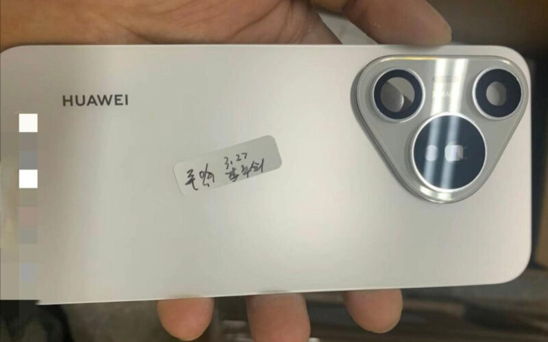 型格三角形攝像模組，疑似 HUAWEI P70 機殼背板照片曝光！