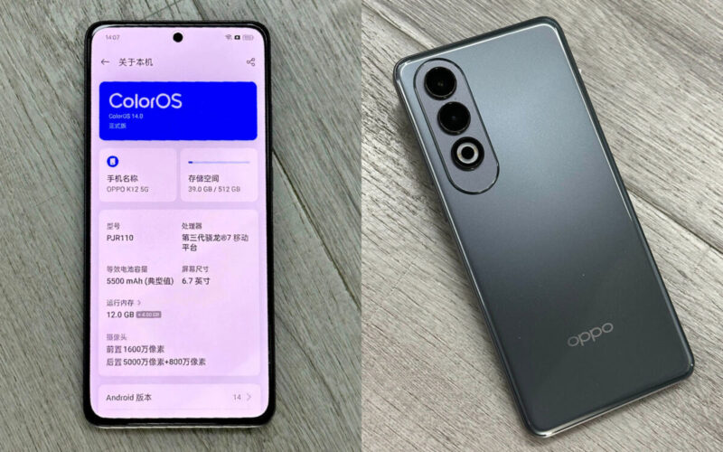 充電 5 分鐘、通話 10 小時！OPPO K12 國行發佈、最平 1,799 人民幣有交易