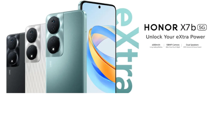 配備天璣6020，Honor X7b 5G 海外發表!