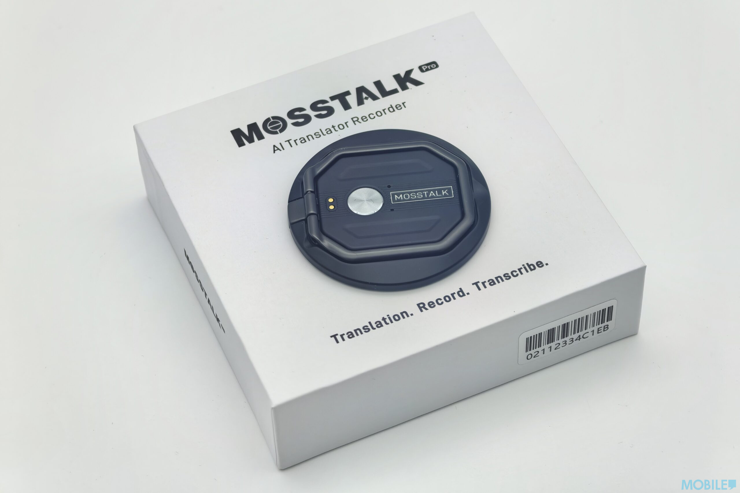 【新品】MOSSTALK Pro AI翻訳機 143言語 Mosstalk Pro AI 翻訳機 143種言語 スマホリング式 Mosstalk Pro
