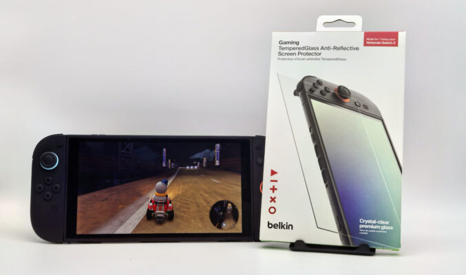 Belkin進軍遊戲配件市場！首推Nintendo Switch 2專用防反光鋼化玻璃螢幕保護貼