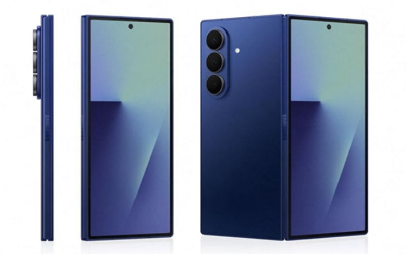 SAMSUNG Galaxy Z Fold7 官方渲染圖曝光：屏下鏡頭正式退場，輕薄大屏成新焦點