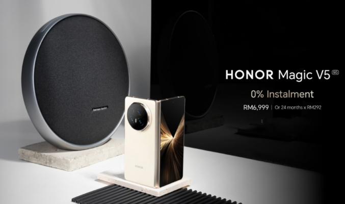 HONOR Magic V5 國際版正式登場，馬來西亞首發 香港8月6日上市!