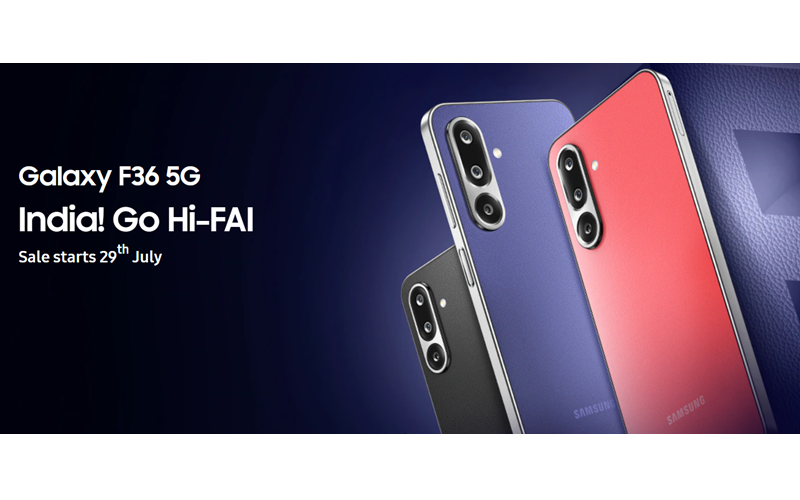 配備120Hz AMOLED螢幕與大容量電池，SAMSUNG Galaxy F36 5G 低調發表!