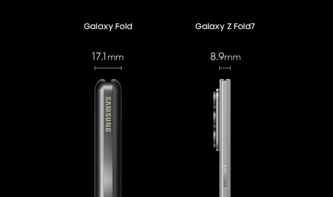 17.1mm 到 8.9mm 的極致纖薄革命，SAMSUNG 摺疊屏幕手機六代進化史!