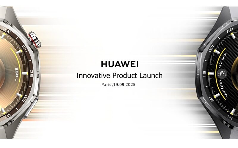HUAWEI Watch GT 6 系列智能手錶確認於 9 月 19 日巴黎登場!