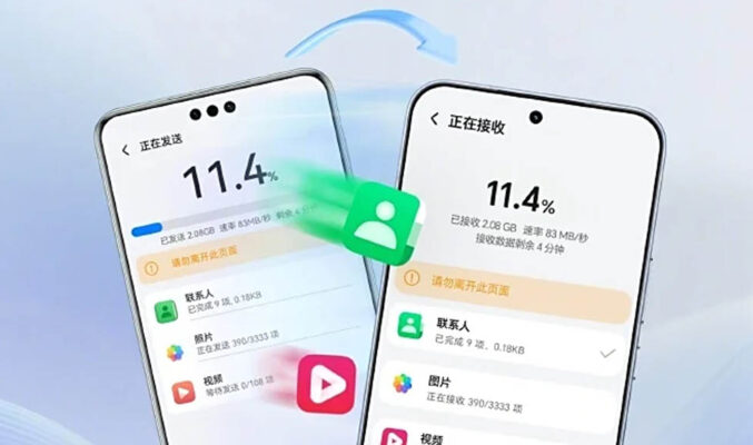HONOR Device Clone  功能全面升級 支援 Android、iOS 及 HarmonyOS Next 無縫轉移!