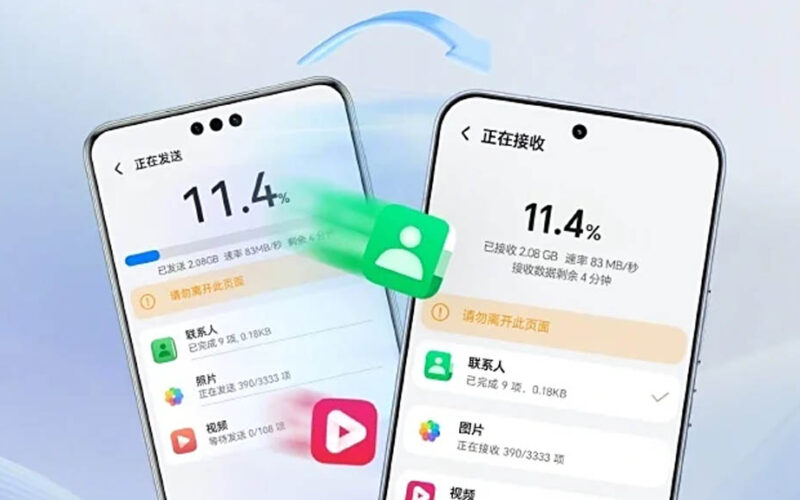 HONOR Device Clone  功能全面升級 支援 Android、iOS 及 HarmonyOS Next 無縫轉移!