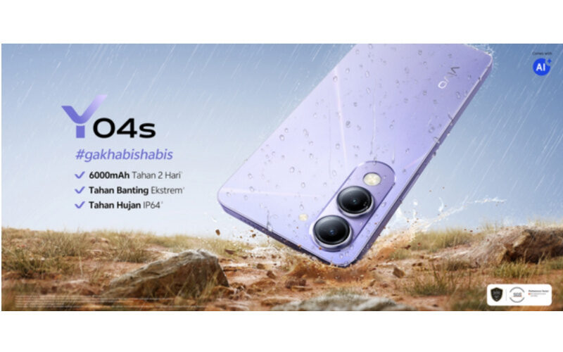 6000mAh 巨電 + 90Hz 屏，入門價僅 $665﹐vivo Y04s 發佈！