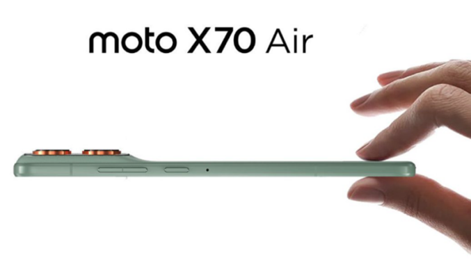比 iPhone Air 更薄卻能插卡！moto X70 Air 輕薄旗艦發表
