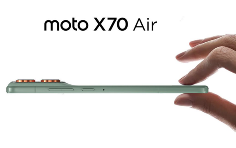 比 iPhone Air 更薄卻能插卡！moto X70 Air 輕薄旗艦發表