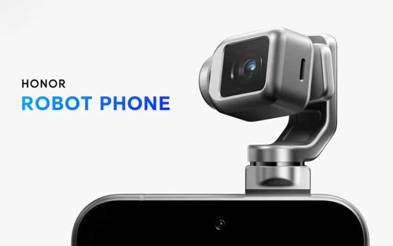 HONOR 預告革命性「Robot Phone」：可動機械鏡頭配多模態 AI，明年量產!