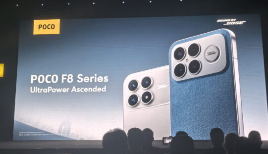 5 千唔有找 S8 Elite Gen 5，POCO F8 系列正式發表!