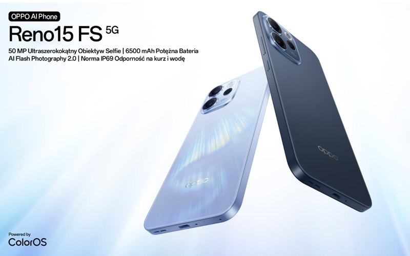6500mAh 超大電池中階機！OPPO Reno15 FS 正式發表：搭載 Snapdragon 6 Gen 1 及 12GB RAM