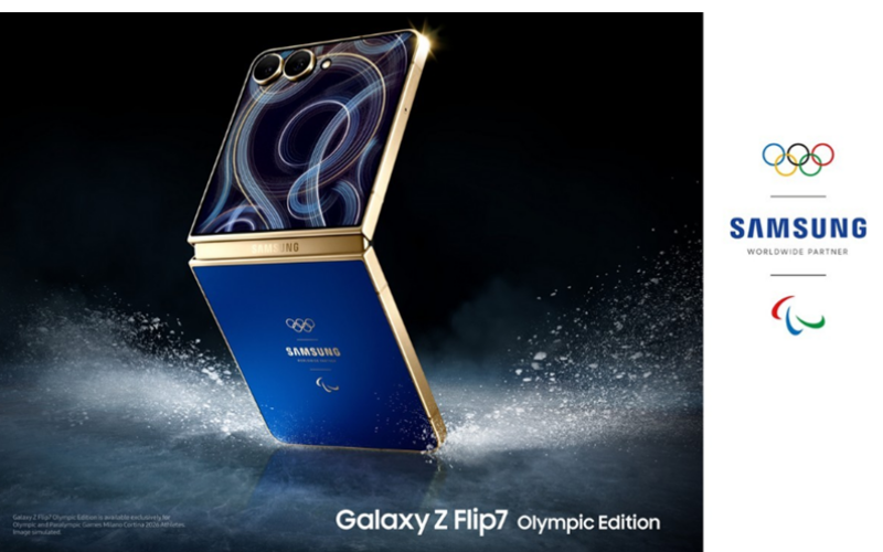 SAMSUNG 摺疊旗艦新裝亮相，Galaxy Z Flip7 奧運版首度曝光!