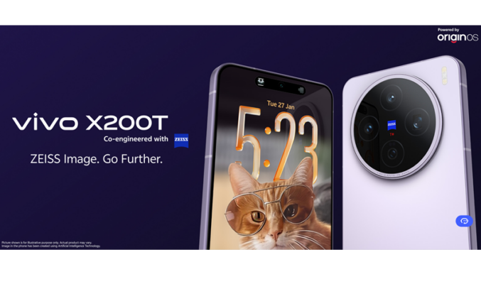 vivo X200t 正式面世：天璣 9400 效能配 5000 萬像素三主鏡頭，影像效能全面進階!