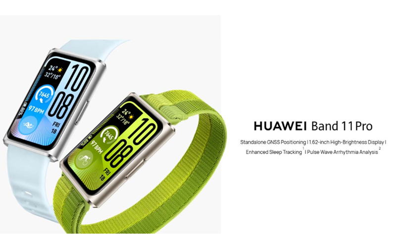 HUAWEI Band 11 系列全球版正式登場：首推 Pro 進階型號，全面升級情緒與健康監測體驗!