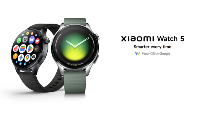 1.54 吋大屏加持！Xiaomi Watch 5 全球版正式登場，首搭手勢操作與雙晶片強勁續航!