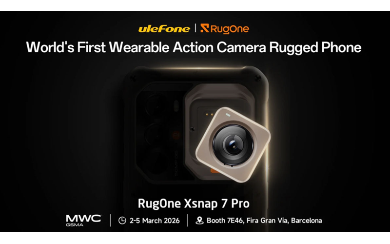 【MWC 2026】Ulefone RugOne Xsnap 7 Pro 挑戰 HONOR 機器人手機，首創分離式鏡頭設計!