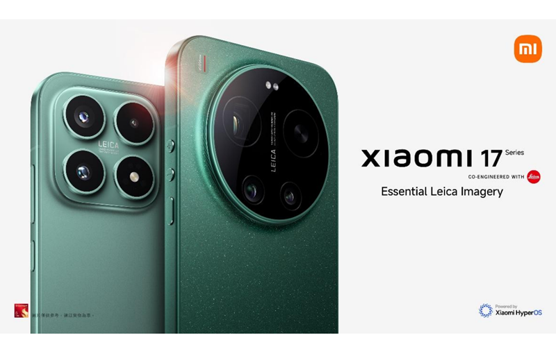 1 吋 LOFIC 感光、2 億長焦降臨！Xiaomi 17 系列連同限量版 Leica Leitzphone 正式抵港，開價 $5,999 起
