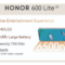 6500nits 亮屏配 6250mAh 大電，HONOR 600 Lite 規格流出：平價挑戰 iPhone 17e？